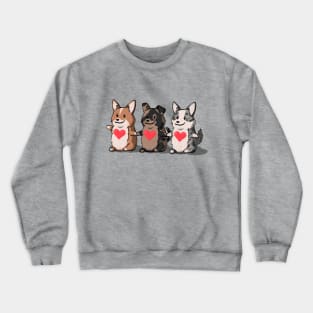 Corgi Love Crewneck Sweatshirt